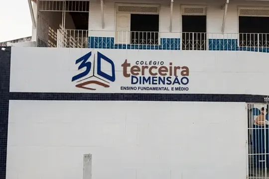 Fachada do Colégio Terceira Dimensão