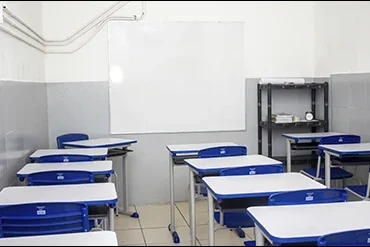 Sala de aula do Colégio 3D